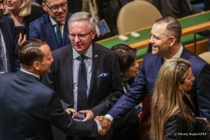 [VIDEO]Prezydent Karol Nawrocki w ONZ: Polska nie da się zastraszyć, a decyzje dziś kształtują jutro mieszkańców